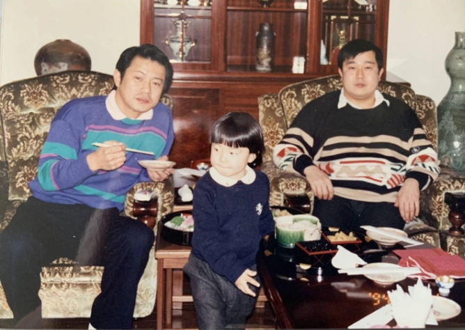 幼少時、伯父・中川昭一と